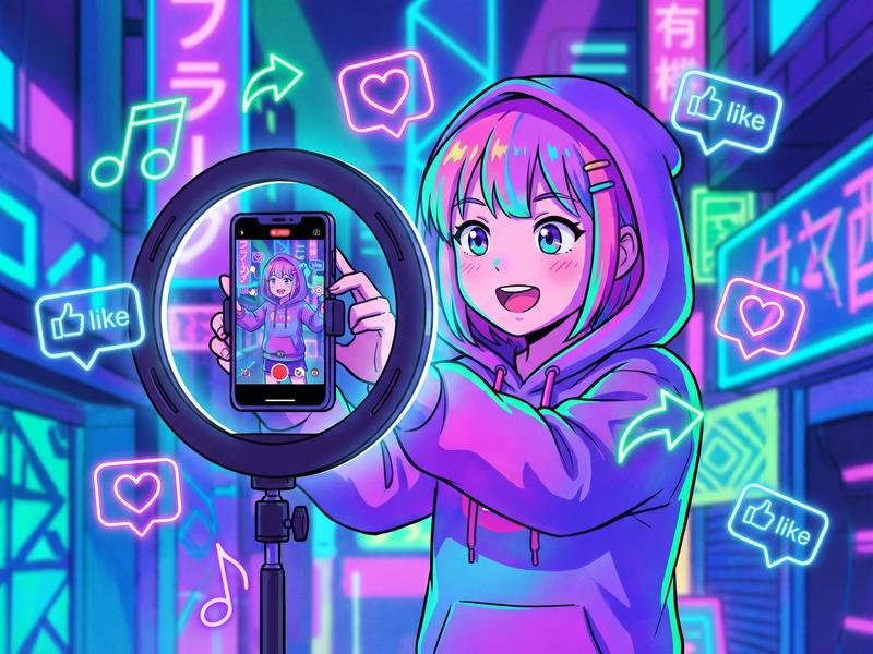 偷拍短动漫创作